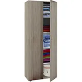VCM Kleiderschrank Vandol 70 x 178 x 40 cm Braun