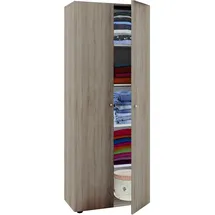 VCM Kleiderschrank Vandol 70 x 178 x 40 cm Braun