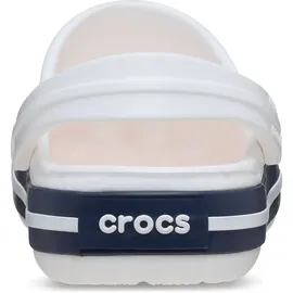 Crocs Toddler Crocband Clog White / Navy 27 / 28