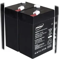 Powery Blei-Gel Akku für APC RBC1 6V 5Ah (ersetzt