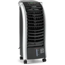 Klarstein Maxfresh Ventilator Luftkühler 4-in-1-Funktion 6L-Tank 55W Timer Schwarz / Silber-Metallic