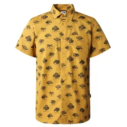 The North Face Herren T-Shirt Baytrail Pattern Shirt, M - Arrowwoody LW Campfire Print