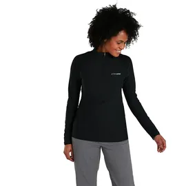 Berghaus 24/7 Langärmeliges Baselayer-Funktions-T-Shirt Schwarz L