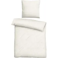 biberna Musselin Uni Beige 135 x 200 cm + 80 x 80 cm