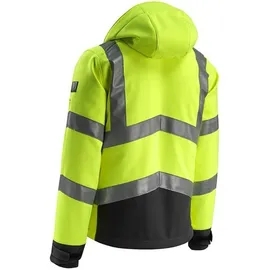 MASCOT Warnschutzjacke Softshell, Farbe:gelb/schwarz, Größe:L