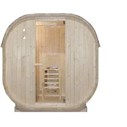 HOME DELUXE Outdoor Sauna CUBE M - Größe: M