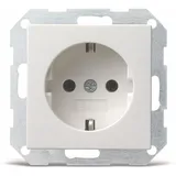 GIRA 018803, CEE 7/3, CEE 7/4, Weiß, 250 V, 16 A - Weiß