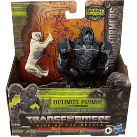 Transformers Hasbro F4611 Transformers: Aufstieg der Bestien Beast Alliance Beast Weaponizers 2er-Pack Optimus Primal