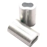 Pösamo Alu-Pressklemmen OS-5A f.Drahtseil-Ø 5,0mm a20St