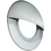 Paulmann Wandeinbauleuchte 1 rund Edelstahl 93743