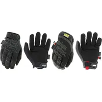 Mechanix Wear Original® Covert Handschuhe (Large, Vollständig schwarz) & ColdWork Original WinterHandschuhe (groß, schwarz/grau), Grau/Schwarz