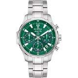 BULOVA 96B465 Herrenuhr Marine Star Stahl/Grün