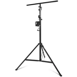 Adam Hall SWU 400 T Wind up Kurbelstativ mit Traverse schwarz