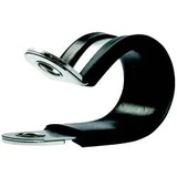 Fränkische Rohrwerke 4897000104 Rohrschelle Silber 50St.