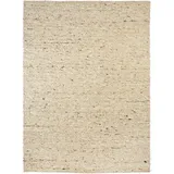 Linea Natura Handwebteppich Neapel, Beige, Textil, Uni, rechteckig, 170x230 cm, für Fußbodenheizung geeignet, beidseitig verwendbar, in verschiedenen Größen erhältlich, Teppiche , Böden, Teppiche, Moderne Teppiche