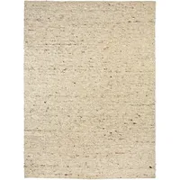 Linea Natura Handwebteppich Neapel, Beige, Textil, Uni, rechteckig, 170x230 cm, für Fußbodenheizung geeignet, beidseitig verwendbar, in verschiedenen Größen erhältlich, Teppiche , Böden, Teppiche, Moderne Teppiche