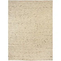Linea Natura Handwebteppich Neapel, Beige, Textil, Uni, rechteckig, 170x230 cm, für Fußbodenheizung geeignet, beidseitig verwendbar, in verschiedenen Größen erhältlich, Teppiche , Böden, Teppiche, Moderne Teppiche