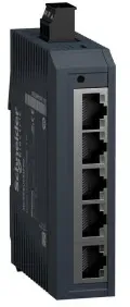 Schneider Electric MCSESU053FN0 Modicon Unmanaged Switch, 5 Ports für Kupfer (4TX 10/100 Mbit/s)