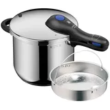 One Pot Schnellkochtopf mit Dampfgareinsatz, 22 cm, 6,5 Liter