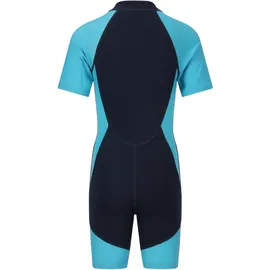 ZigZag Neopren Schwimmanzug Kinder Cyan Blue 116/122