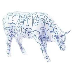 Arty Cow - Cowparade Kuh Large
