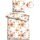Castell 0020371 orange (nektarine) Seersucker 155 x 220 cm + 2 x 80 x 80 cm