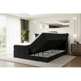 altdecor VILA KING 160 x 200 cm H3/H4 Schwarz