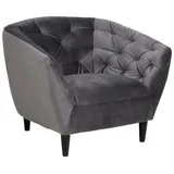 Actona Group Actona Sessel Ria Stoff Dark Grey