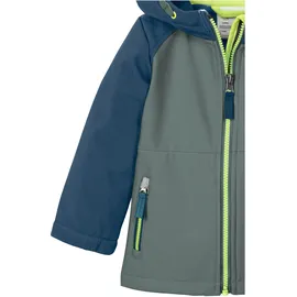 KILLTEC first instinct by killtec Kinder Softshelljacke/Outdoorjacke mit Kapuze FIOS 12 MNS SFTSHLL JCKT, oliv, 122-128, 42894-000