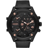 Diesel Herren Analog Quarz Uhr mit Leder Armband DZ7428