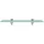 vidaXL Wandregal 40 x 10 cm Transparent