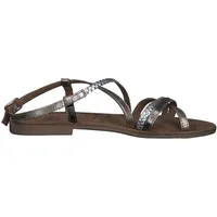 Tamaris Damen Sandaletten, Frauen Sandalen,Freizeitschuhe,offene Schuhe,Strandschuhe,Riemchensandalen,elegant,Champagne Comb,37 EU - 37 EU