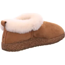 HAFLINGER Iceland Lammfell Leder Hausschuhe Unisex
