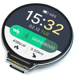 RP2040 MCU Board, 1,28 Zoll runde LCD, Beschleunigungssensor und Gyroskop