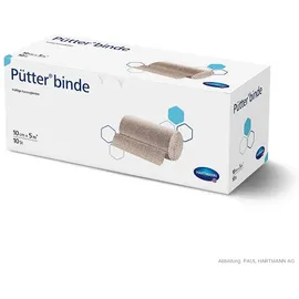 Hartmann Pütterbinde 10 x 5 cm 10 St.