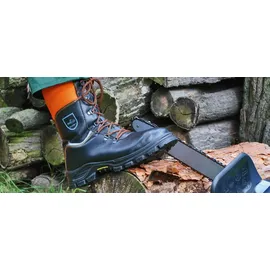 WOODSafe Schnittschutzstiefel S3 schwarz