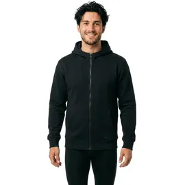 Rusty Stitches Hoodie Schwarz L
