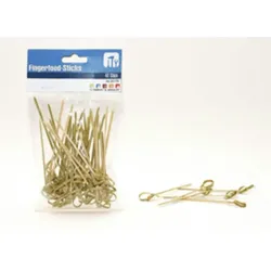 Fingerfood-Sticks, Partyspießer, 40 Stk. Bambus