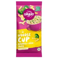 Davert Noodle-Cup Brokkoli-Käse-Sauce bio