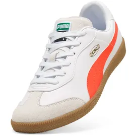 Puma King 21 IT Hallenschuhe Herren Puma White/Glowing Red 37,5