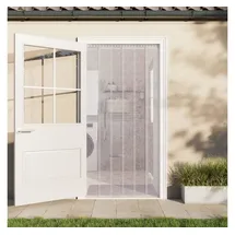 vidaXL Insektenschutz-Vorhang Transparent 200x1,6 mm 50 m