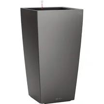 LECHUZA Cubico 50 Komplettset 50 x 50 x 95 cm anthrazit metallic
