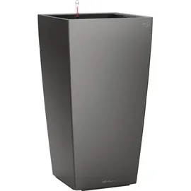 LECHUZA Cubico 50 Komplettset 50 x 50 x 95 cm anthrazit metallic