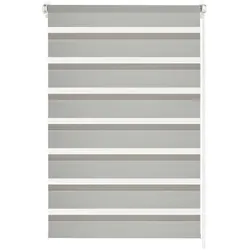 Gardinia EASYFIX Doppelrollo, transparent, einfache Montage, mehrere Farben und Größen