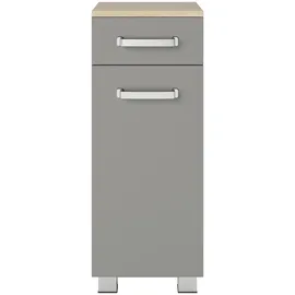WELLTIME Cosmo Midischrank 30,2 x 76,5 x 32,5 cm Grau