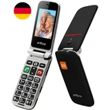 Artfone Klapphandy Seniorenhandy Ohne Vertrag Mobiltelefon Mit Großen Tasten 2G