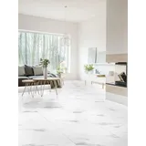 Check Click-Vinyl CHECK One 2157 Alsberg Marmor Hochglanz-Fliese XL inkl. Trittschall