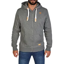 Riverso Sweatjacke RIVNoah in Grau Standard 2 3XL