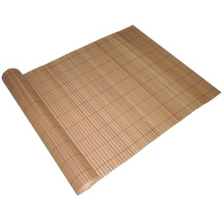 Sichtschutz Windschutz Blende Zaun Matte Balkon PVC 90x500cm Braun