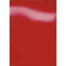GBC HiGloss Einbanddeckel A4 Karton 250 g/m2 rot 100 Stück